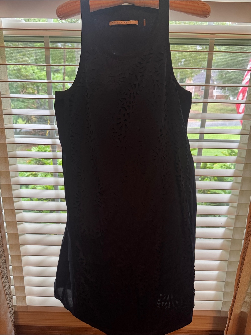 Susana Monaco Navy Tank Shell Dress